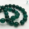 GREEN QUARTZ - 8 MM - 100 BEADS