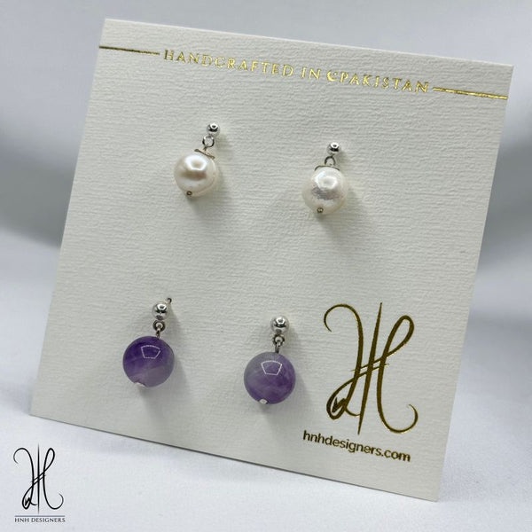 Amethyst And Pearls