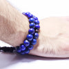 FLEXIBLE LAPIS LAZULI BRACELET 10MM-8MM