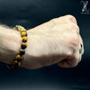 FLEXIBLE TIGER EYE BRACELET - 10MM - 8MM