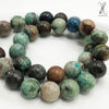 CHRYSOCOLLA– 33 BEADS - 10 MM