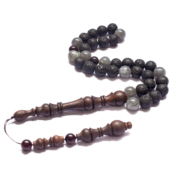 The Black Lava Labradorite