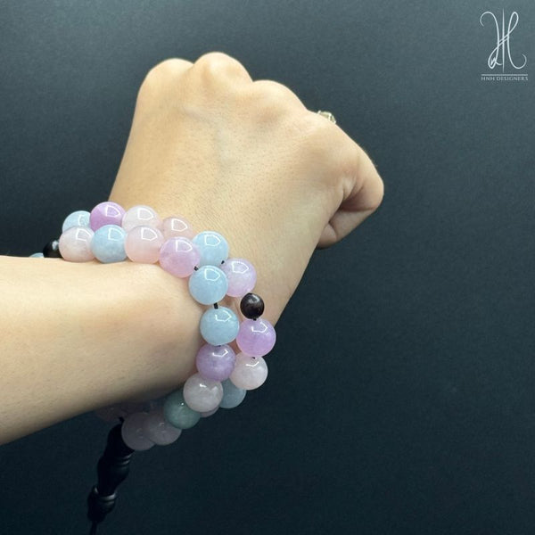 FLEXIBLE BRACELET DREAMY LAVENDER - 10MM
