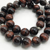 RED TIGER EYE - 33 BEADS - 10 MM