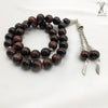 RED TIGER EYE - 33 BEADS - 10 MM