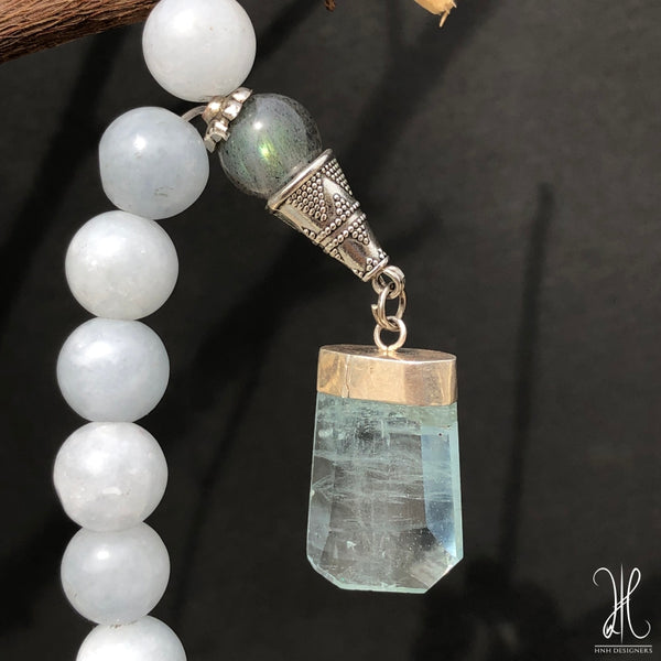 The AquaMarine with Pendant