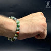 FLEXIBLE BRACELET INDIAN JASPER - 8MM