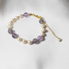 Pearls & Amethyst Bracelet
