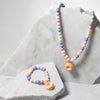 Kids Jewlery Set (Donut Pastel Neklace And Pastel set)
