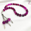 PINK AQEEQ TASBIH - 33 BEADS - 10MM