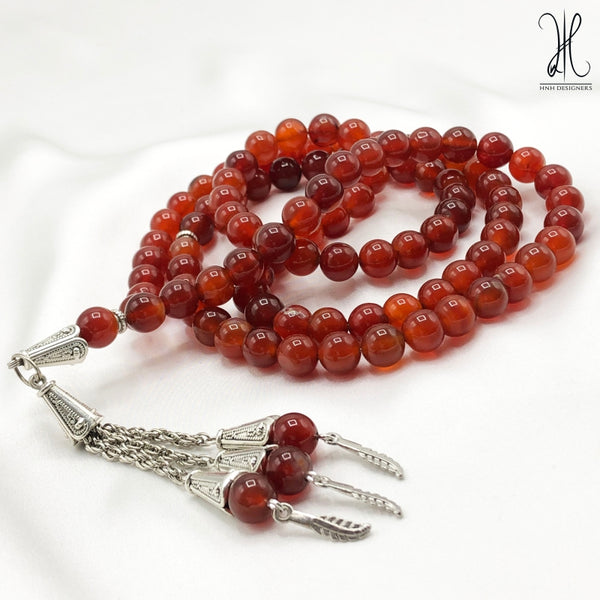 YEMENI AQEEQ - 8 MM - 100 BEADS