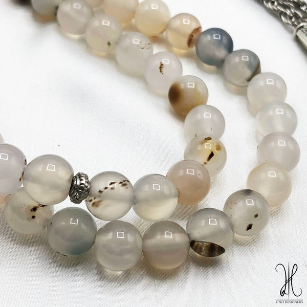 SHAJRI AQEEQ - 100 BEADS - 8MM