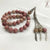 RHODONITE – 33 BEADS - 10 MM
