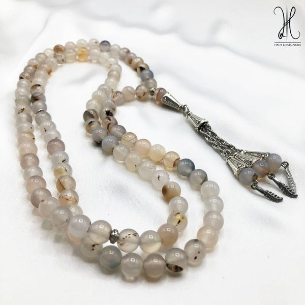 SHAJRI AQEEQ - 100 BEADS - 8MM