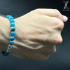 FLEXIBLE APATITE BRACELET - 10 MM -8 MM