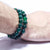 The Companion Tasbih Bracelet:GREEN QUARTZ- 33BEADS,10MM