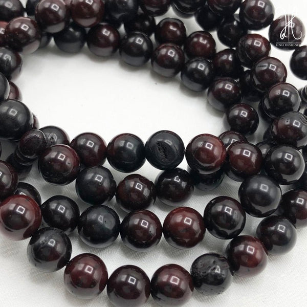 KOKA WOOD- 7 MM - 100 BEADS