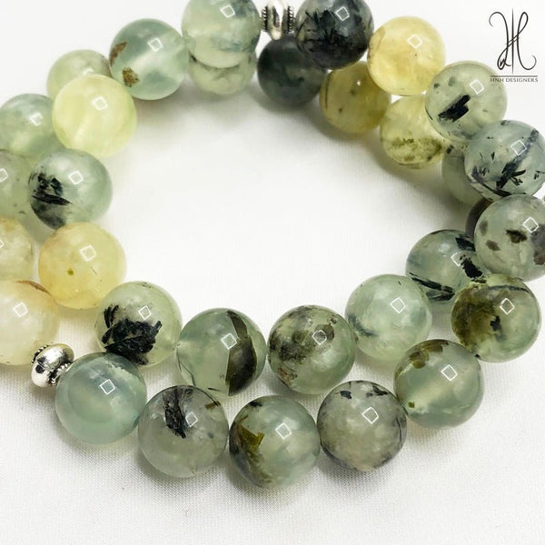 FREHNITE -33 BEADS - 10 MM
