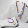 Kids Jewlery Set (Candy Pastel Neklace And Pastel set)