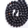 The Companion Tasbih Bracelet: BLACK LAVA- 33BEADS,10MM