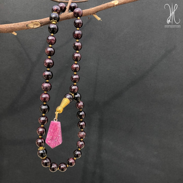 The Garnet with Ruby Pendant