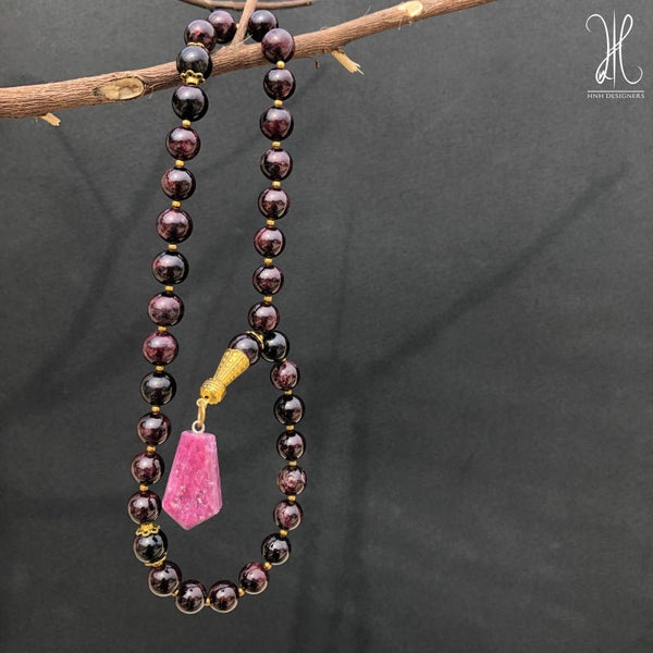 The Garnet with Ruby Pendant
