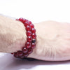 The Companion Tasbih Bracelet: CHERRY RED- 33BEADS,10MM