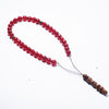 The Companion Tasbih Bracelet: CHERRY RED- 33BEADS,10MM