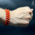 The Companion Misbaha Bracelet: MARJAN RED CORAL - 33 Beads, 8mm
