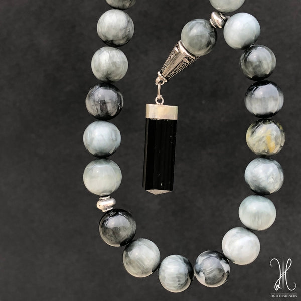 The Eagle Eye with Tourmaline Pendant