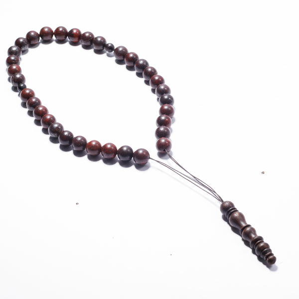 The Companion Tasbih Bracelet: RED JASPER - 33BEADS,10MM