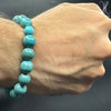 FLEXIBLE TURQUOISE BRACELET - FEROZA 10MM