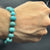 FLEXIBLE TURQUOISE BRACELET - FEROZA 10MM