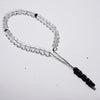 The Companion Tasbih Bracelet: CRYTAL QUARTZ- 33BEADS,10MM