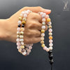 The Companion Misbaha Bracelet: Pink Opal- 99 Beads, 8mm