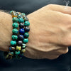 FLEXIBLE AZURITE BRACELET : 10MM