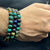 FLEXIBLE AZURITE BRACELET : 10MM