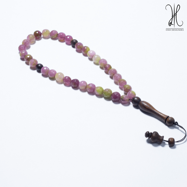 The Pink Quartz -33 Beads -8mm