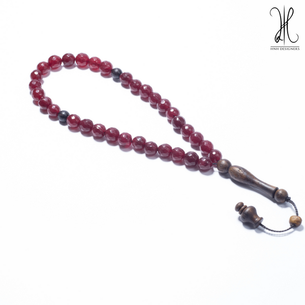 The Cherry Red Quartz 33-BEADS-10MM