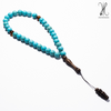 The Blue Feroza - 33BEADS - 8mm