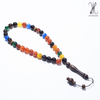 The Multi Aqeeq - 33 BEADS - 10MM