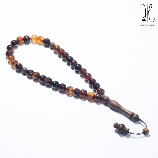 The Sulmani Aqeeq - 33 BEADS - 10MM