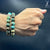 FEXIBLE CHRYOCOLLA BRACELET 12MM