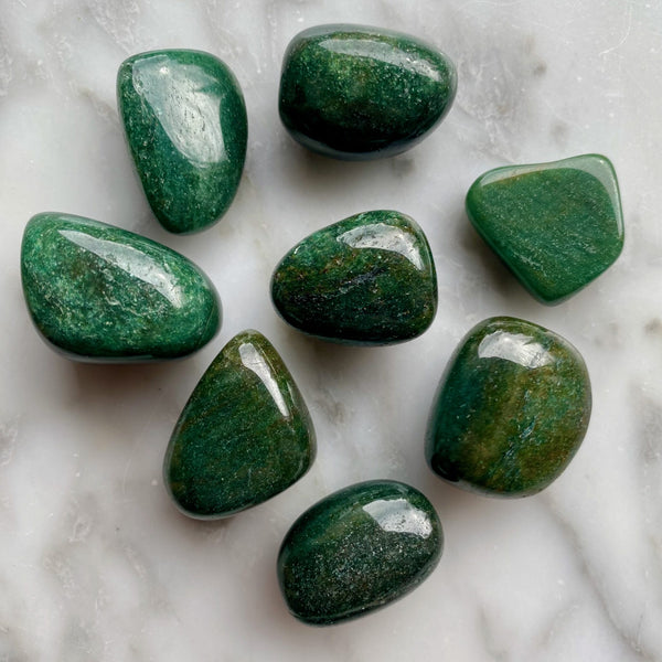 FLEXIBLE AVENTURINE BRACELET - 10MM