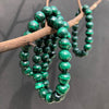 FLEXIBLE MALACHITE BRACELET 10MM
