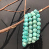 FLEXIBLE AMAZONITE BRACELET 10MM - 8MM