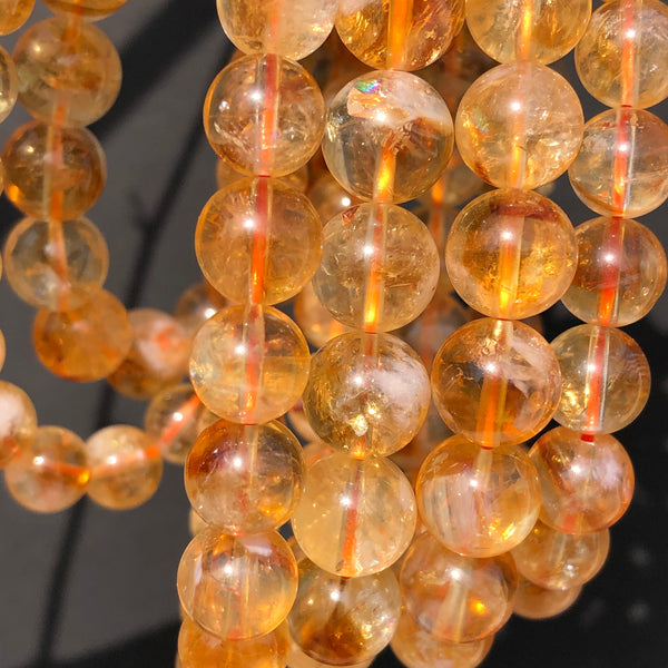 FLEXIBLE CITRINE BRACELET - 10 MM