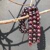 FLEXIBLE GARNET BRACELET 10MM - 8MM