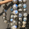 LABRADORITE - 33 BEADS - 10 MM