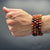 The Companion Tasbih Bracelet: OUD , LAVA ,RED AQEEQ - 100 BEADS - 8MM